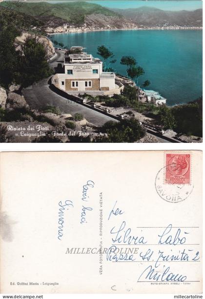 LAIGUEGLIA: Fonte del faro   1957