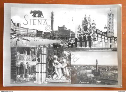 Cartolina Siena - Vedute - 1958