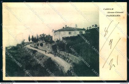 Siena Casole cartolina JK0558