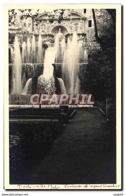 CARTE PHOTO Tivoli Villa d'Este