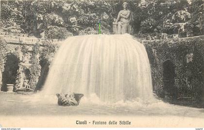 CPA Tivoli Fontana delle Sibille