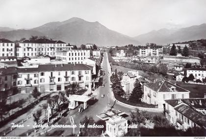 Cartolina - Ivrea - Scorcio Panoramico ed imbocco Val d'Aosta - 1950 ca.