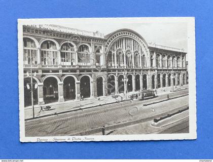Cartolina Torino - Stazione di Porta Nuova - 1940 ca.