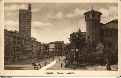 Italie - Italy - Torino - Turin - Piazza Castello - CPA