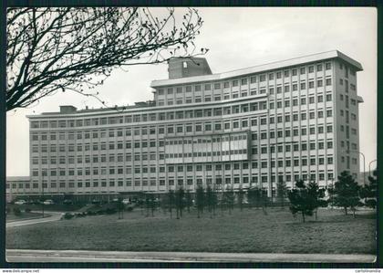Torino città Piazza Polonia Clinica Universitaria Foto FG cartolina MZ2730