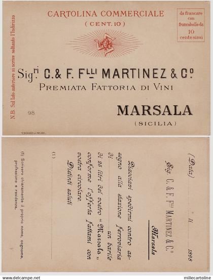#MARSALA 1898-CART. COMMERCIALE MARTINEZ & C.