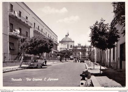 MARSALA - Via Scipione L'Africano 1959