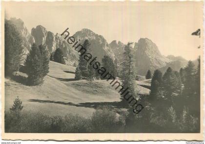 Gruppo Cir Val Gardena - Geislergruppe Gröden - Foto-AK Grossformat 40er Jahre - Verlag J. F. Amonn Bolzano Nr. 39009