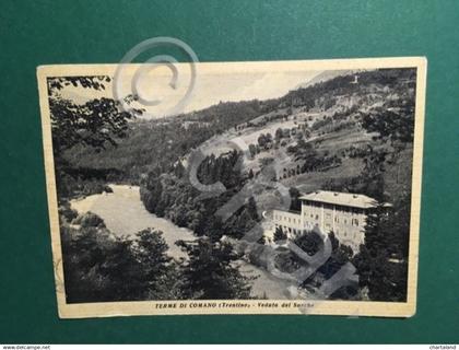 Cartolina Terme Di Comano - Trentino - Veduta Del Sarche - 1952