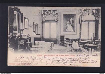 Italien Italia AK Trento Grand Hotel Trento 1903