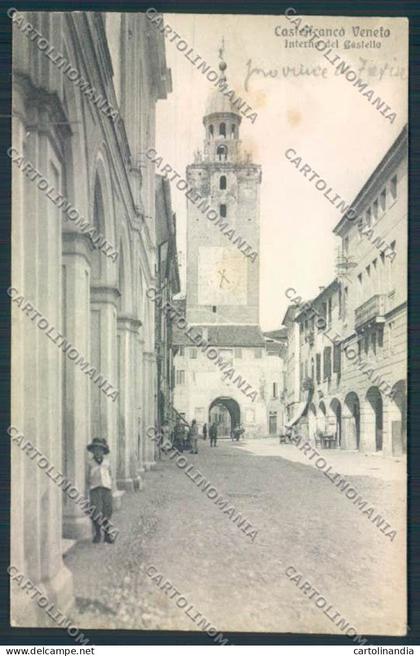 Treviso Castelfranco Veneto cartolina MV4974