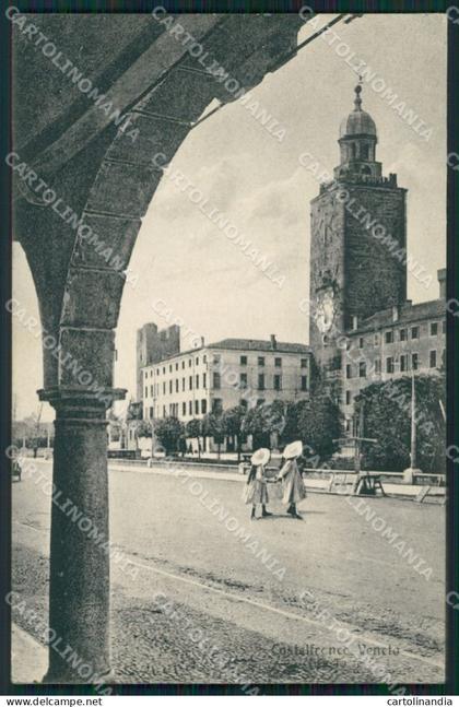 Treviso Castelfranco Veneto cartolina ZKM8852