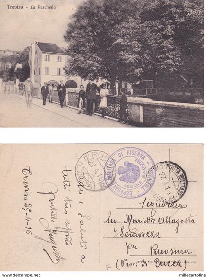 # TREVISO: LA PESCHERIA   1916