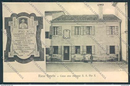 Treviso Riese Veneto cartolina MV4970