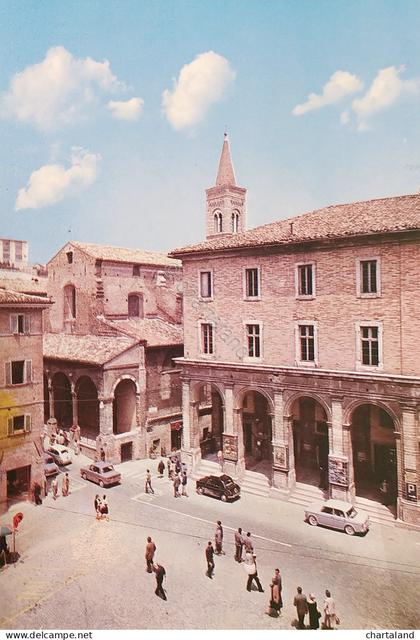 Cartolina - Urbino - Piazza Repubblica - 1965 ca.