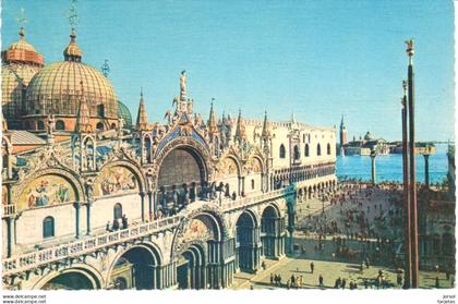 POSTAL   VENECIA  -ITALIA  -BASILICA DE SAN MARCOS