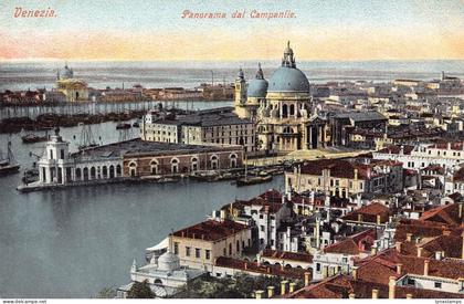 A039 Italy Venice Venezia Panorama dal Campanile vintage postcard
