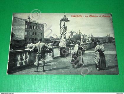 Cartolina Chioggia - La Madonna di Chioggia 1910 ca