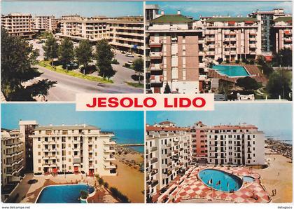 JESOLO LIDO - VENEZIA - HOTELS VARI - VEDUTINE - VIAGG. -93047-