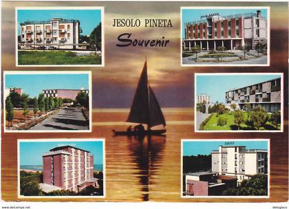 JESOLO PINETA - VENEZIA - ALBERGHI VARI - VIAGG. 1971 -83154-