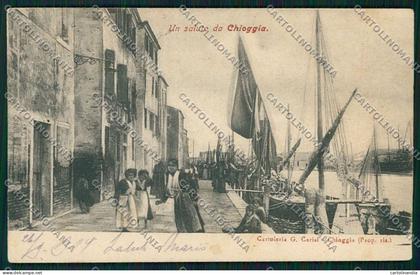 Venezia Chioggia cartolina QK2876