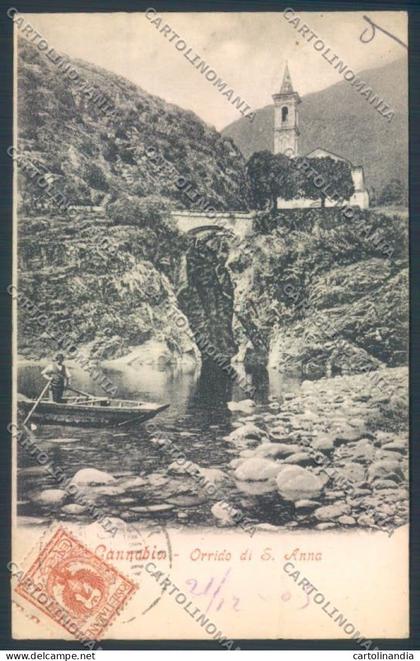 Verbania Cannobio cartolina ZQ8015