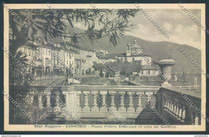 Verbania Cannobio cartolina ZQ8200