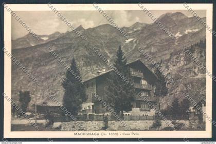 Verbania Macugnaga cartolina ZQ7449