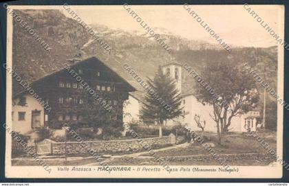 Verbania Macugnaga cartolina ZQ7640