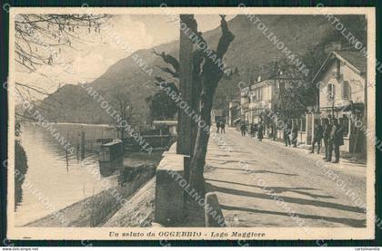 Verbania Oggebbio cartolina QZ1806
