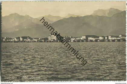 Viareggio - Alpi Apuane - Foto-AK 1942