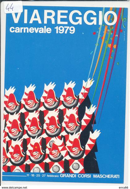 VIAREGGIO - CARNEVALE 1979 ILLUSTRATORE  UBERTO BONETTI