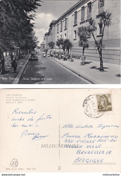 VIBO VALENTIA: CORSO UMBERTO I E VIALE   1965