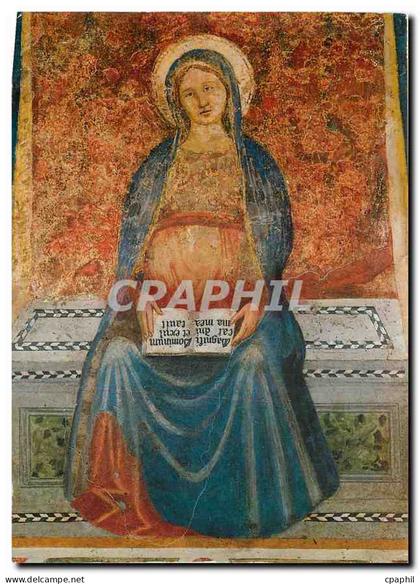 CPM Vicenza Santa Maria di Monte Berico Madone du Magnificat Fresque de Baptiste de Vicenza (XVs)