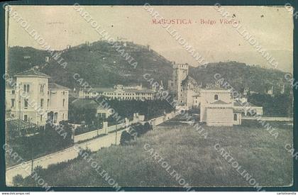 Vicenza Marostica Borgo Vicenza cartolina JK6737