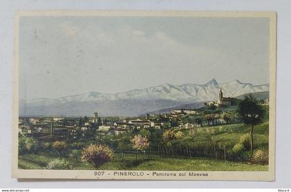 72560 Cartolina - Torino - Pinerolo - Panorama - vg 1935