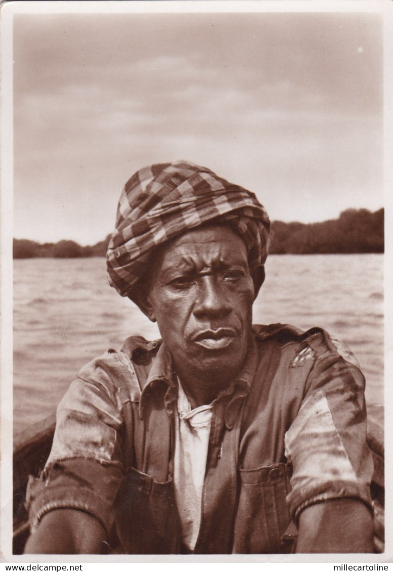 * ITALIAN SOMALIA - Boatman of Giuba