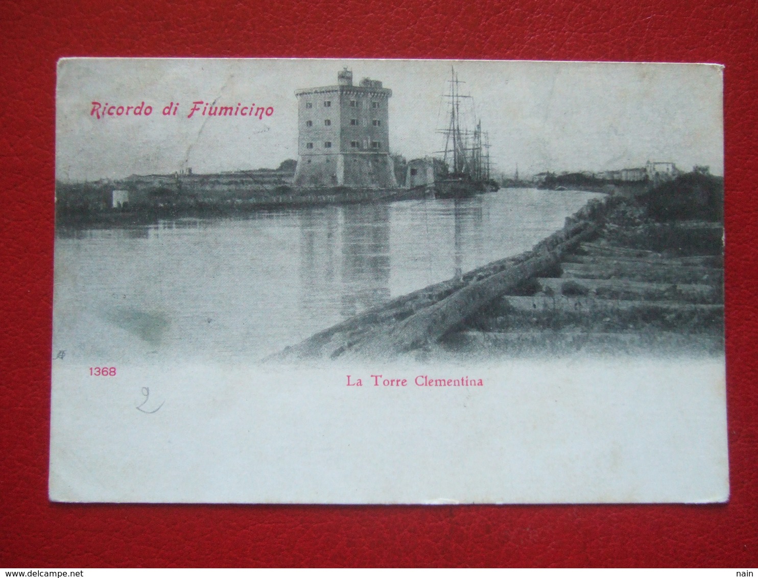 ITALIE - FIUMICINO - RICORDO DI FIUMICINO - " LA TOUR CLEMENTINA " - + CACHETS....1907.