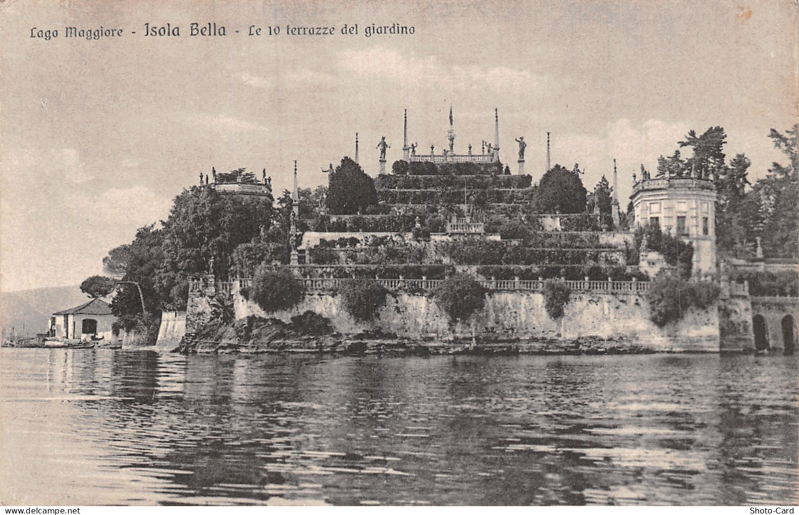 ITALIE ISOLA BELLA LE 10 TERRAZZE DEL GIARDINO