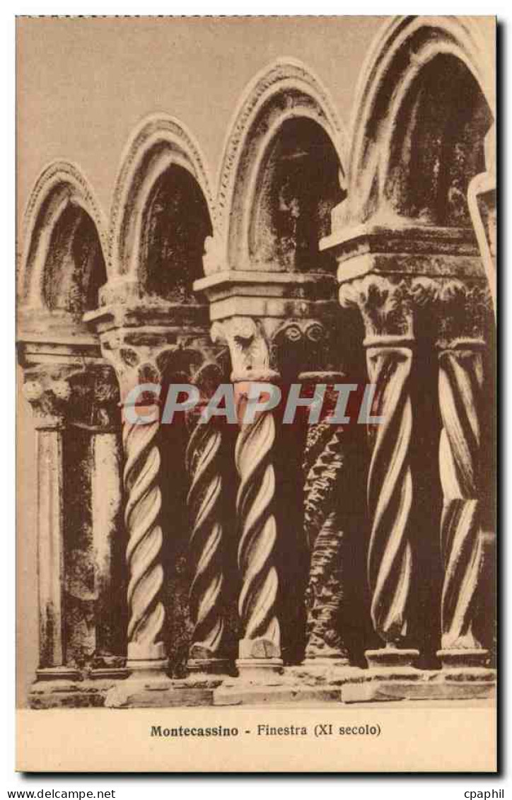Italie Italia Badia di Montecassino CPA Finistra