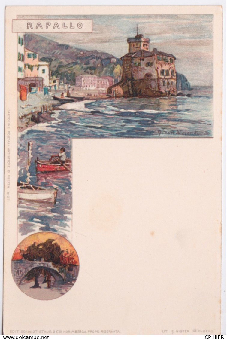 ITALIE - ITALIA - GENOA - GENOVA - RAPALLO -