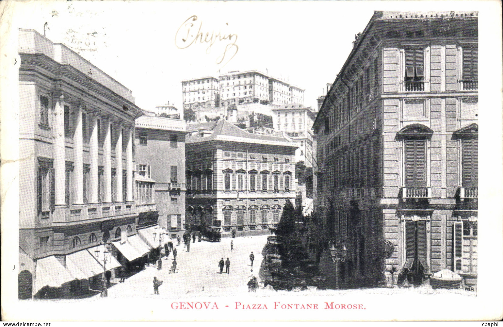 Italie - Italia - Genova - Genoa - Piazza Fontane Morose - CPA