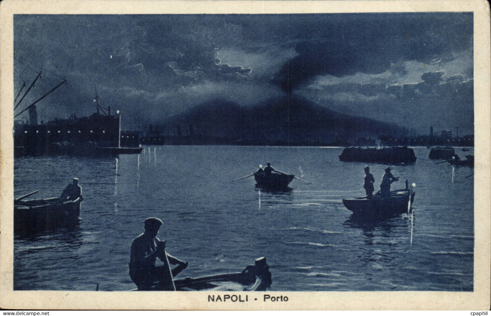 italie Italie Napoli CPA Porto