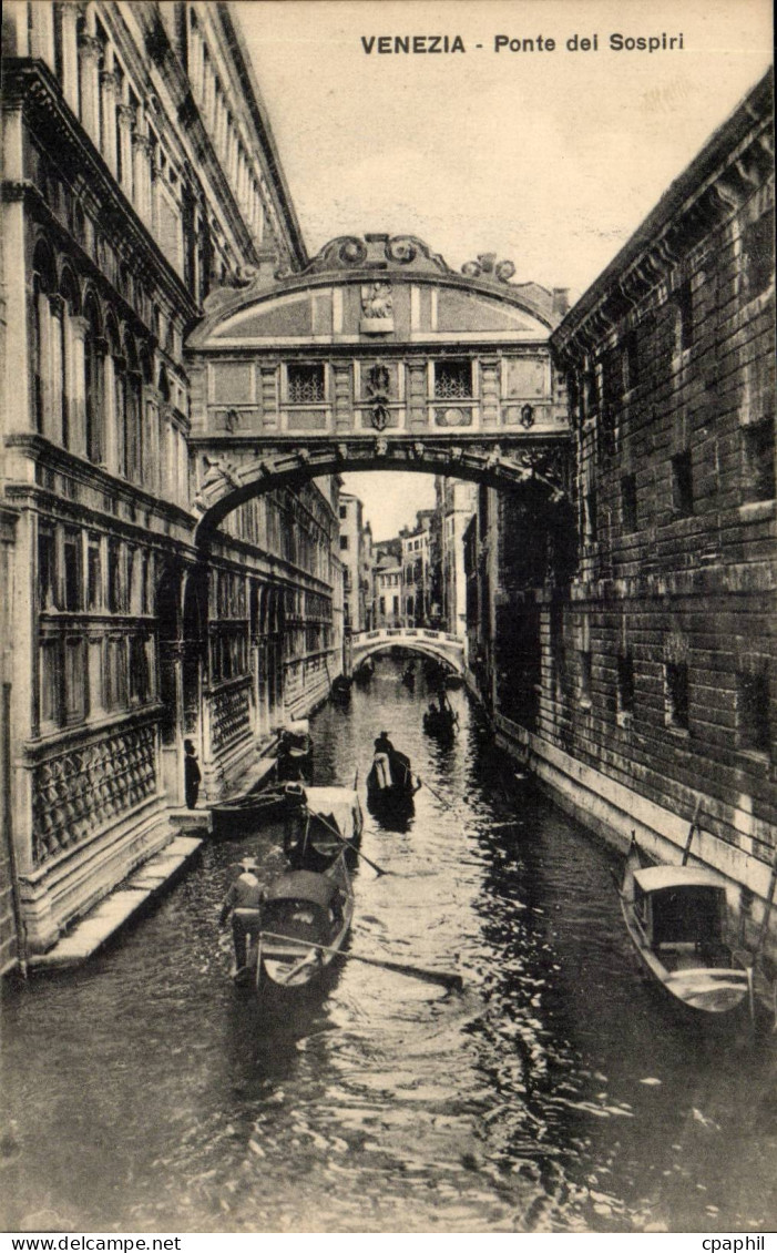 Italie Italie Venezia CPA Ponte del Sospiri