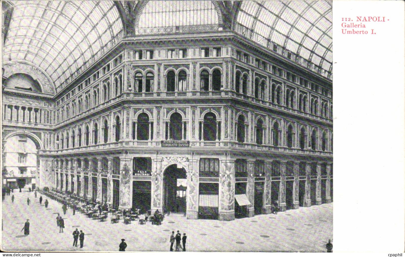 Italie - Italy -napoli - Naples - Galleria Umberto- CPA