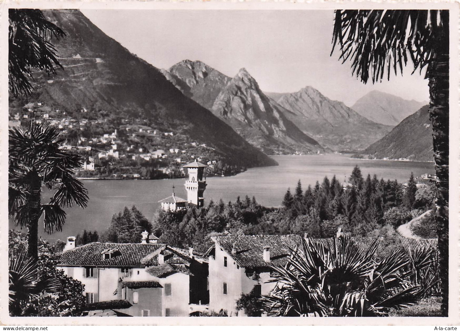 ITALIE LUGANO LAC DE LUGANO ET PORLEZZA
