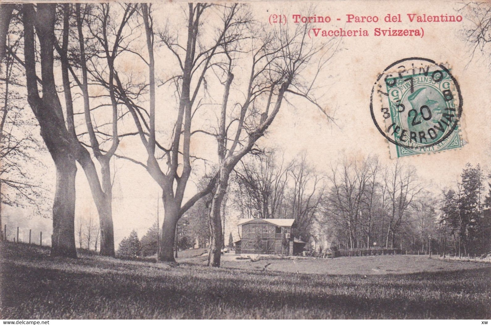 ITALIE - PIEMONTE - TORINO - PARCS ET JARDINS - Parco del Valentino ( Vaccheria Svizzera) - 05-02-26