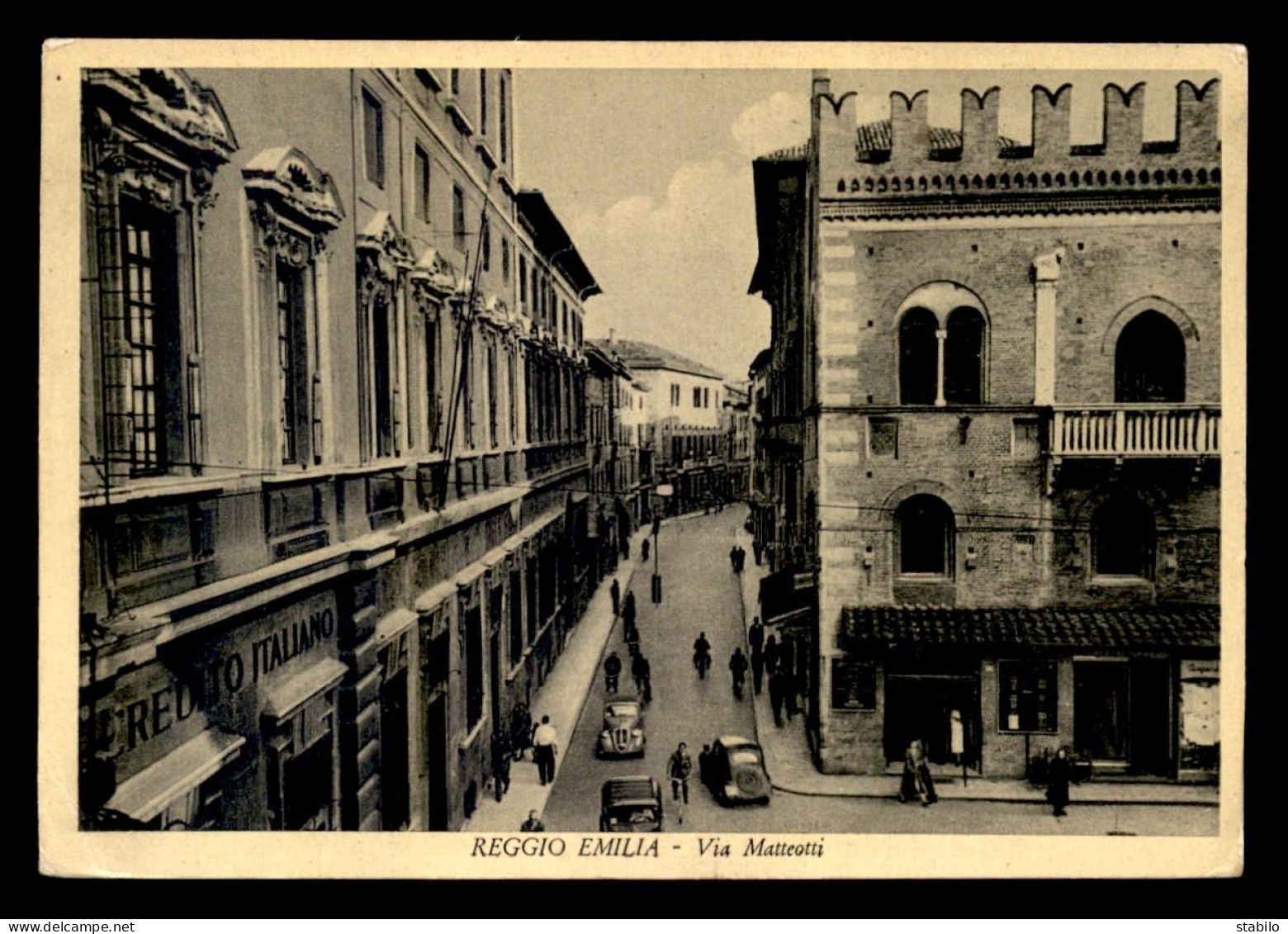 ITALIE - REGGIO EMILIA - VIA MATTEOTTI