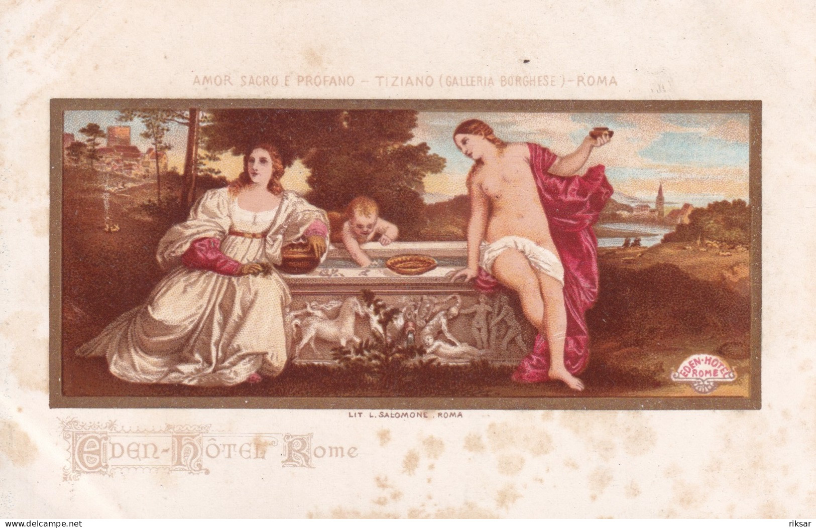 ITALIE(ROMA) EDEN HOTEL