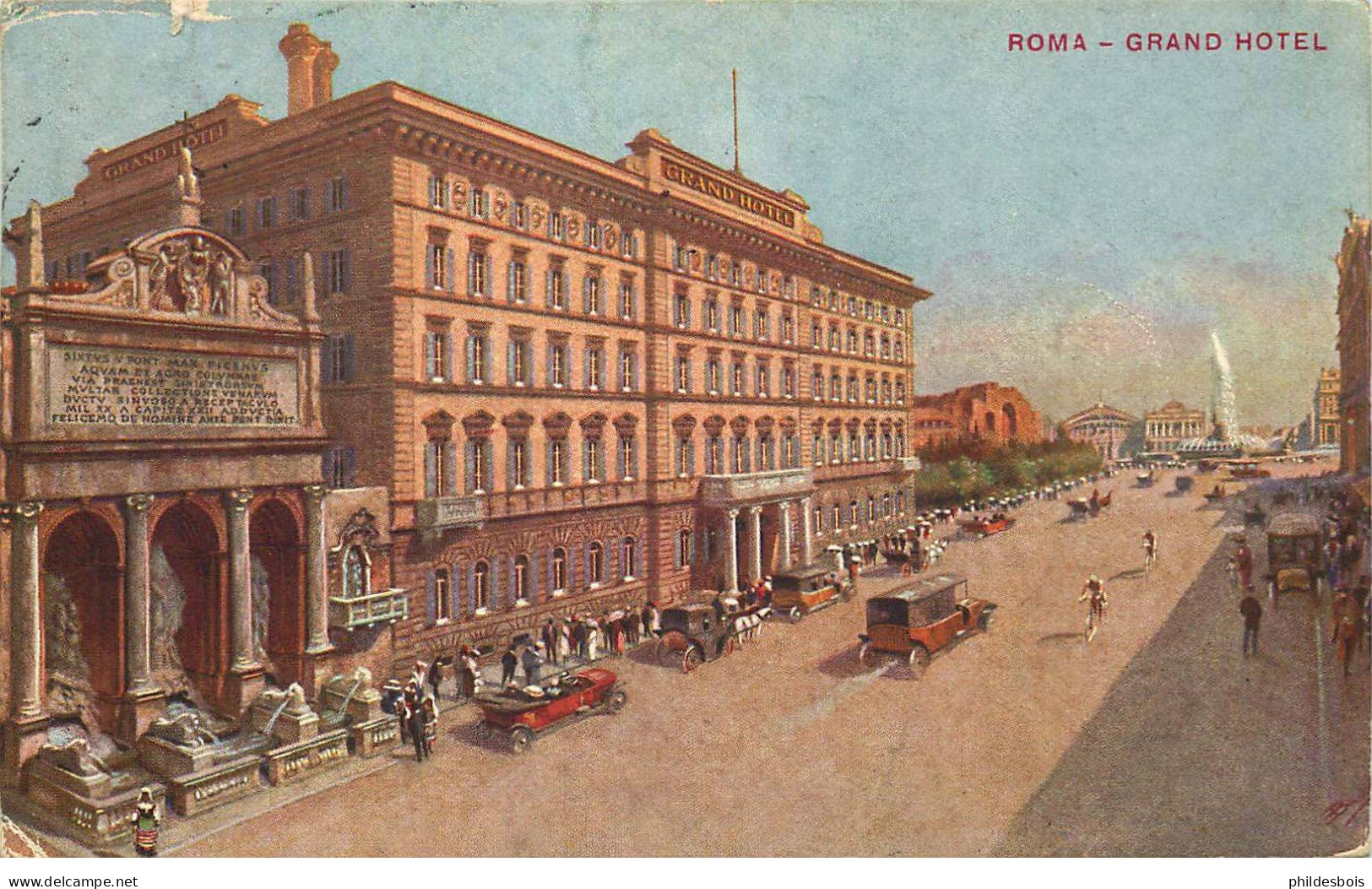 ITALIE  ROMA grand hotel